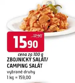 Terno Zbojnický salát/ camping salát nabídka
