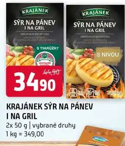 Terno Krajánek sýr na pánev i na gril nabídka
