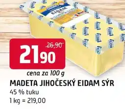 Terno Madeta jihočeský eidam sýr nabídka