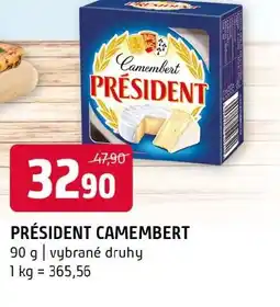 Terno Président camembert nabídka