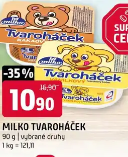 Terno Milko tvaroháček nabídka