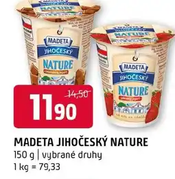 Terno Madeta jihočeský nature nabídka