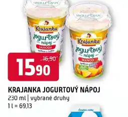 Terno Krajanka jogurtový nápoj nabídka