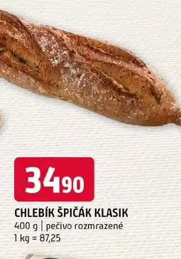 Terno Chlebík špičák klasik nabídka