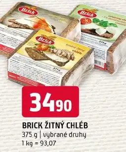 Terno Brick žitný chléb nabídka