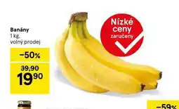 Tesco Banány nabídka