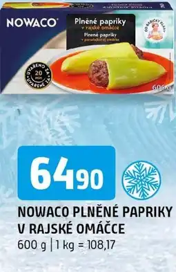 Terno Nowaco plněné papriky v rajské omáčce nabídka