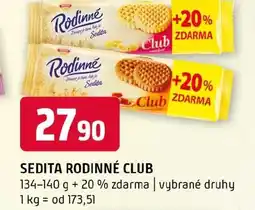 Terno Sedita rodinné club nabídka