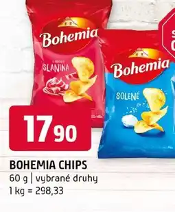 Terno Bohemia chips nabídka