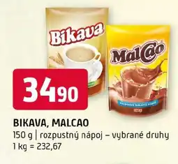 Terno Bikava, malcao nabídka