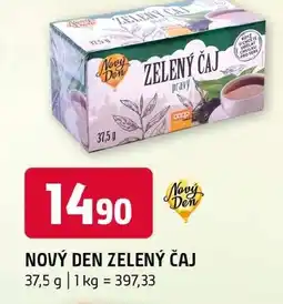 Terno Nový den zelený čaj nabídka