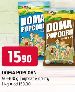 Terno Doma popcorn nabídka