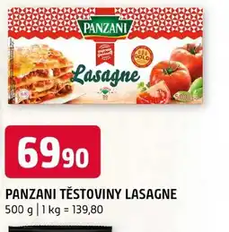Terno Panzani těstoviny lasagne nabídka