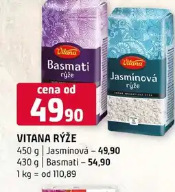 Terno Vitana rýže nabídka