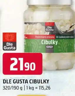 Terno Dle gusta cibulky nabídka