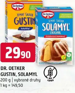 Terno Dr.oetker gustin, solamyl nabídka
