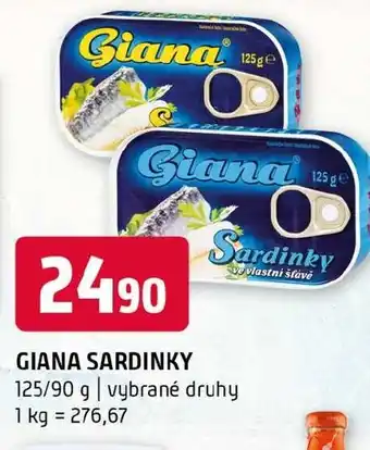Terno Giana sardinky nabídka
