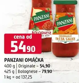 Terno Panzani omáčka nabídka