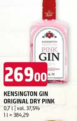 Terno Kensington gin original dry pink nabídka