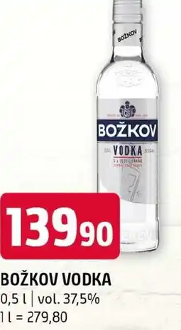 Terno Božkov vodka nabídka