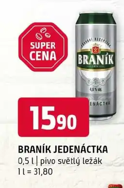 Terno Braník jedenáctka nabídka