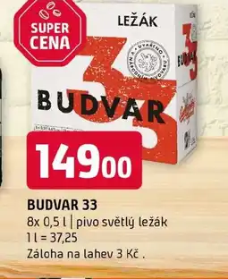 Terno BUDVAR 33 nabídka