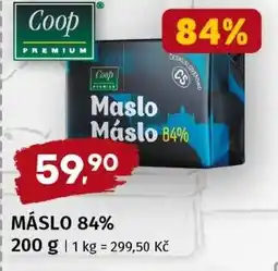 Terno Máslo 84% nabídka