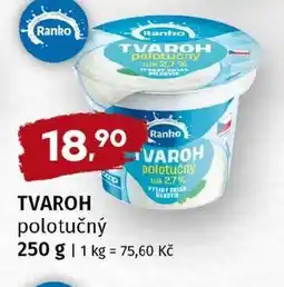 Terno Ranko Tvaroh polotučný nabídka