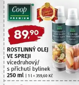 Terno Rostlinný olej ve spreji nabídka