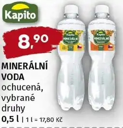 Terno Kapito Minerální voda ochucená nabídka