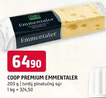 Terno Coop premium emmentaler nabídka