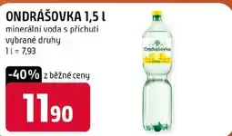 Terno ONDRÁŠOVKA minerální voda s příchutí nabídka