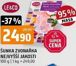 Terno Šunka zvonařka nejvyšší jakosti nabídka