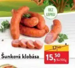 MP Krásno Šunková klobása nabídka