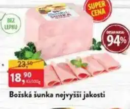 MP Krásno Božská šunka nejvyšší jakosti nabídka