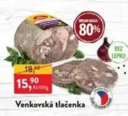 MP Krásno Venkovská tlačenka nabídka