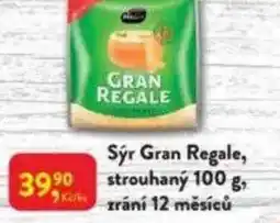 MP Krásno Sýr Gran Regale, strouhaný, zrání 12 měsíců nabídka