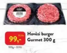 MP Krásno Hovězí burger Gurmet nabídka