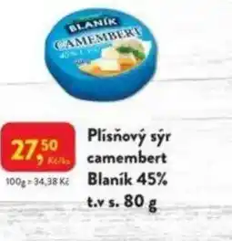 MP Krásno Plísňový sýr camembert Blaník 45% t.v s. nabídka