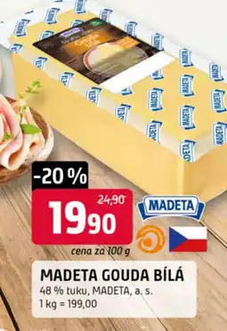 Trefa Madeta gouda bílá nabídka