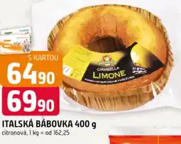 Trefa Italská bábovka nabídka