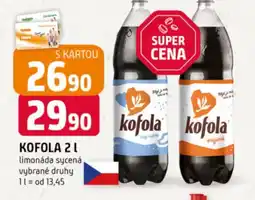 Trefa Kofola nabídka