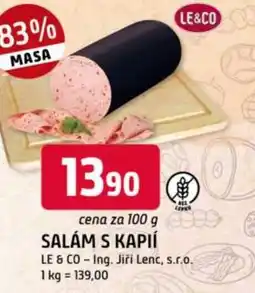 Trefa Salám s kapií nabídka