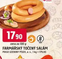 Trefa Farmářský točený salám nabídka