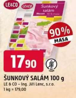 Trefa Šunkový salám nabídka