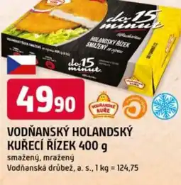 Trefa Vodňanský holandský kuřecí řízek nabídka