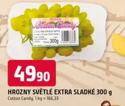 Trefa Hrozny světlé extra sladké nabídka