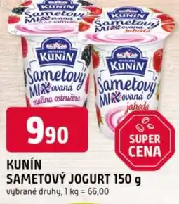 Trefa Kunin sametový jogurt nabídka