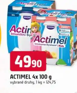 Trefa Danone Actimel nabídka