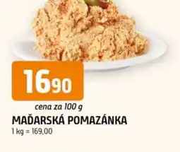 Trefa Maďarská pomazánka nabídka